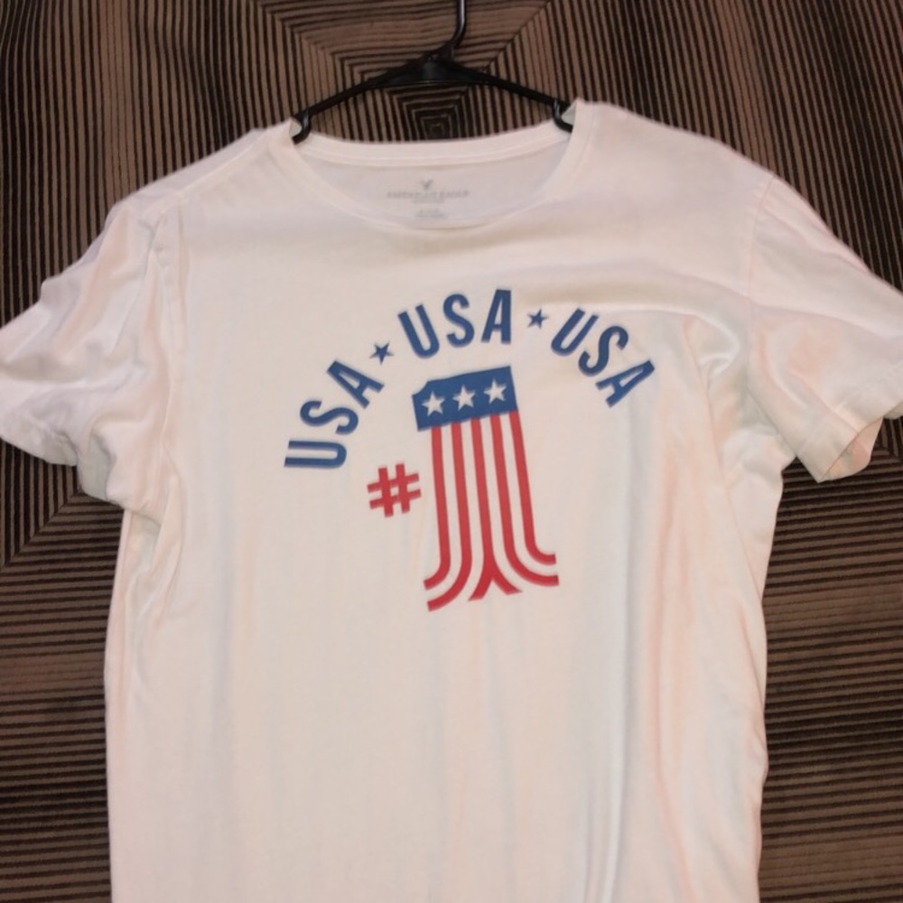American eagle white shirts